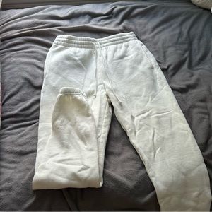 White PacSun Sweat pants